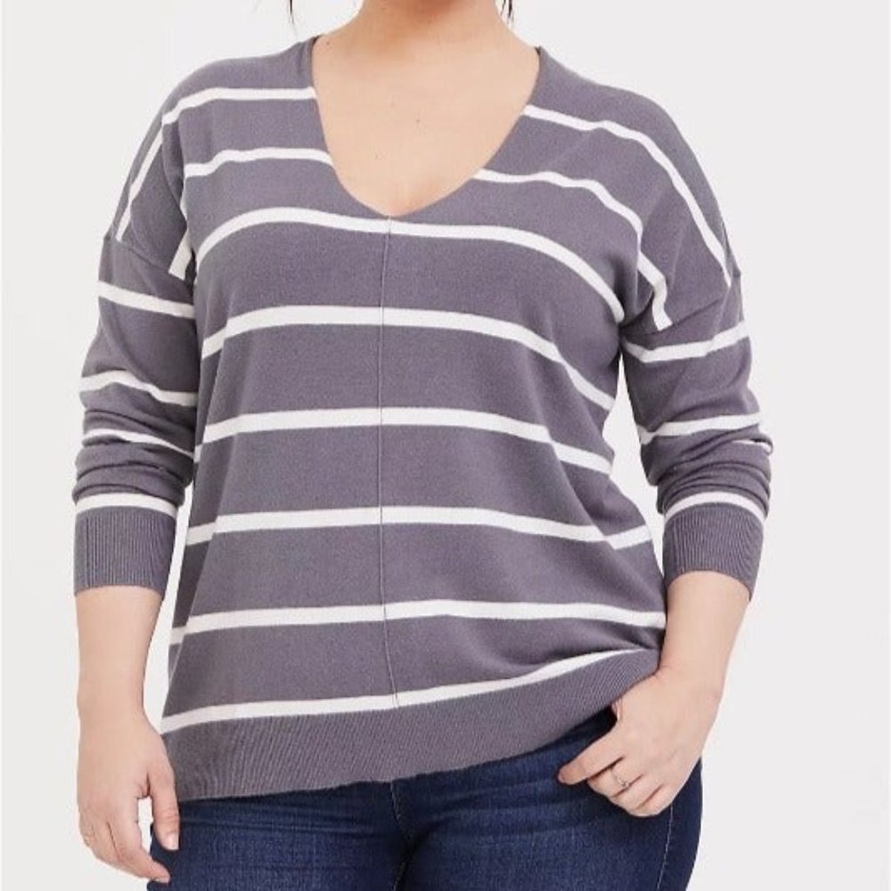 Torrid‎ Pullover Drop Shoulder Sweater Women's Size 1